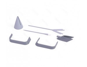 Freewing JAS-39 Gripen 80mm EDF Jet Plastic Parts Set C